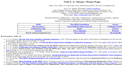 Desktop Screenshot of neilsloane.com